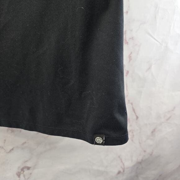 REI Co Op Shirt Womens Medium Black Tech Short Sleeve Active Hiking - Picture 4 of 8